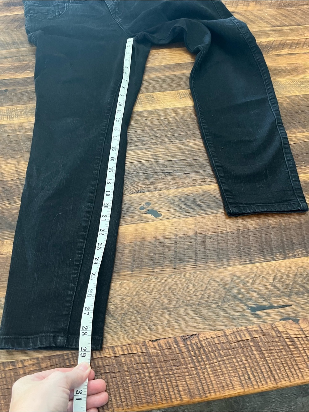 Torrid Bombshell Skinny black jeans size 18 - Picture 3 of 7